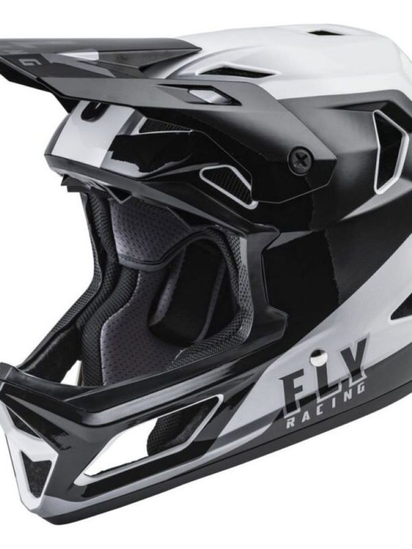 Fly Youth Rayce Helmet Black White