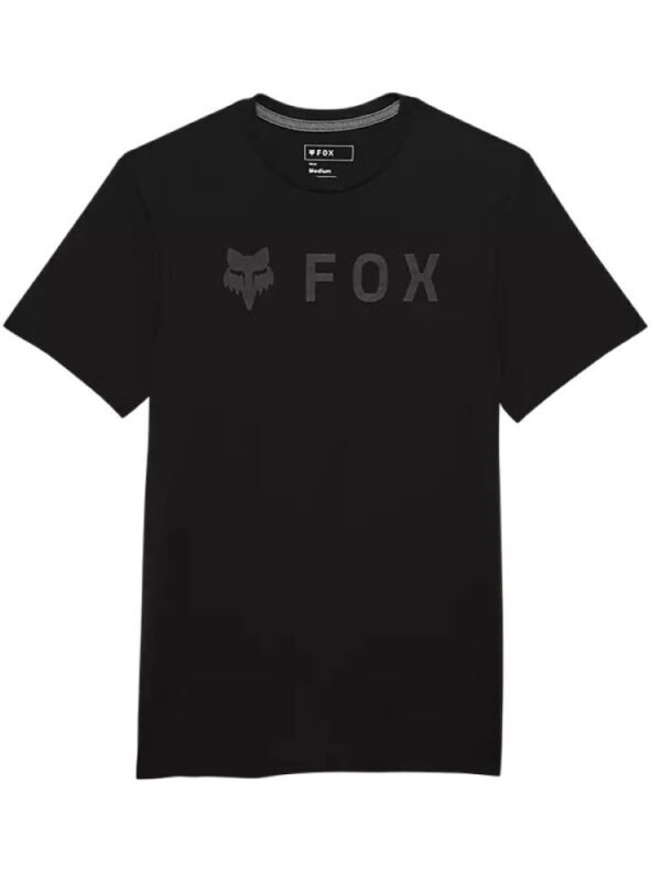 Fox Absolute SS Tech Tee Black Black