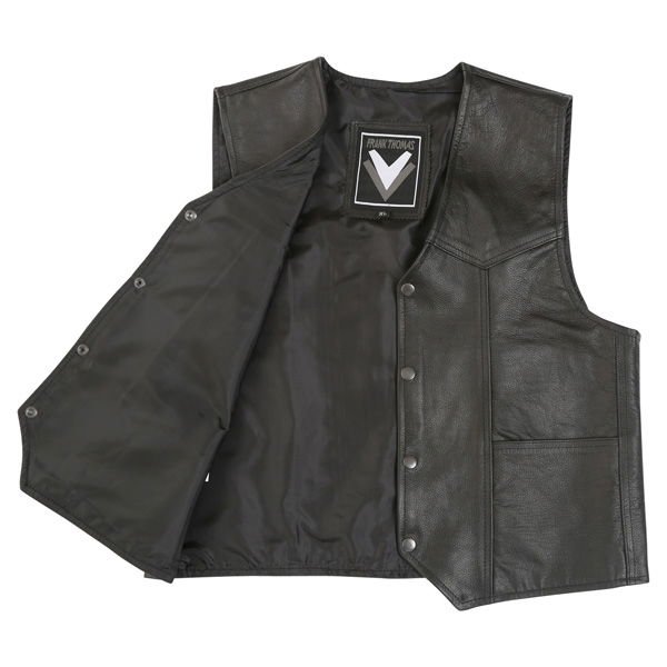 Frank Thomas Waist Coat Mens Black