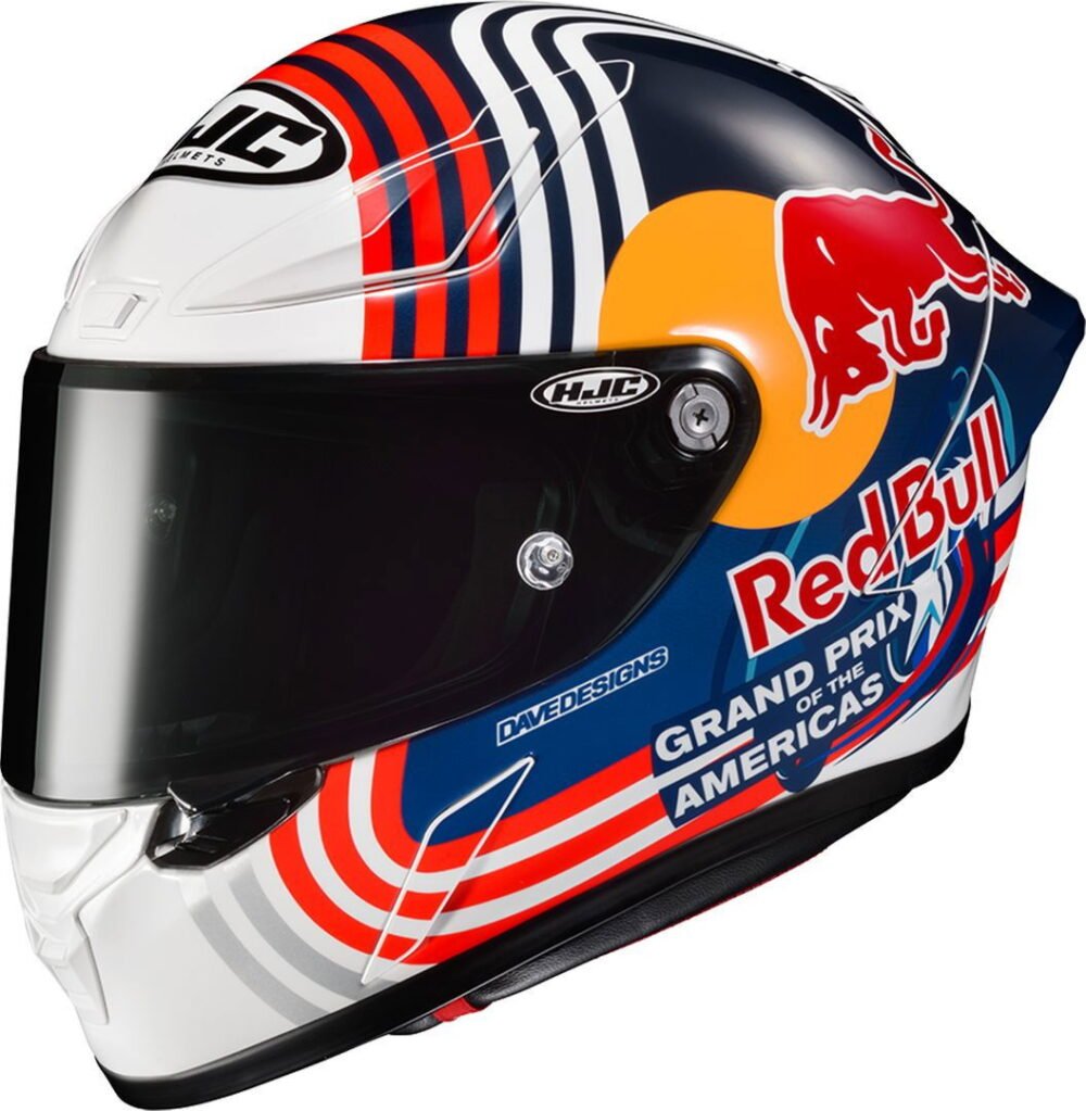 HJC RPHA 1 Helmet Red Bull Austin