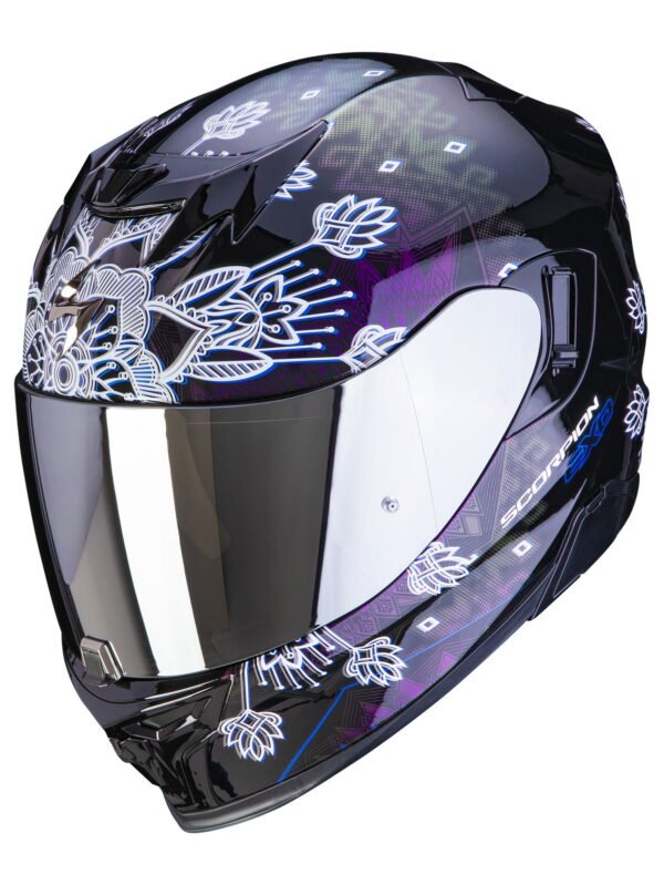 Scorpion Exo 520 Evo Air Helmet Tina Black Chameleon