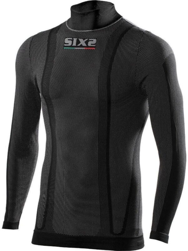 SixS Long Sleeve Turtle Jersey Black Carbon